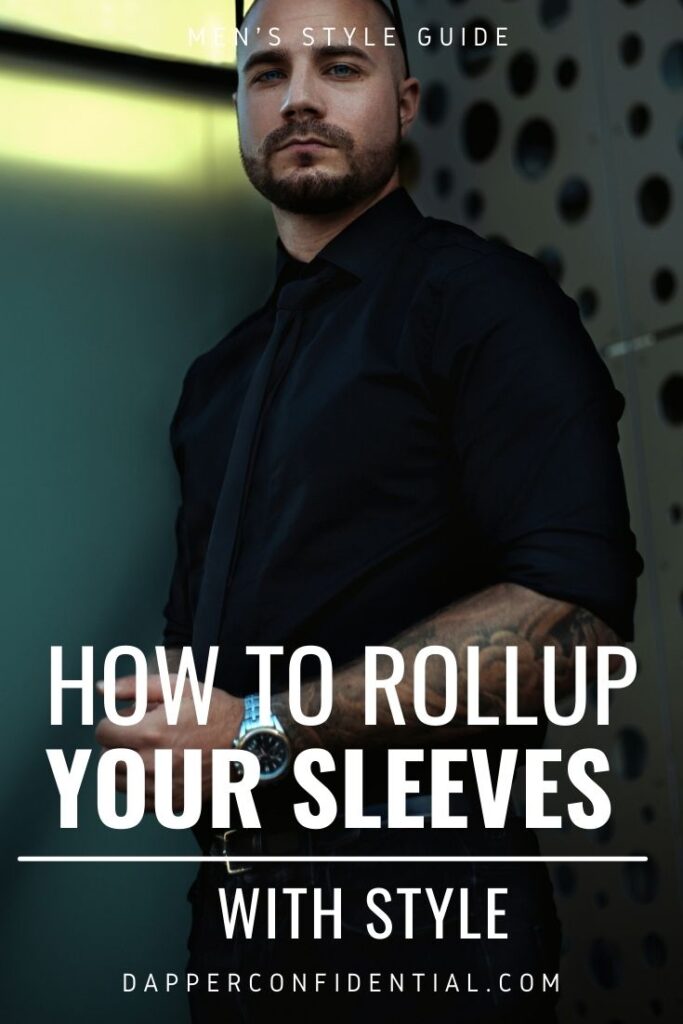 how to rollup sleeves with style