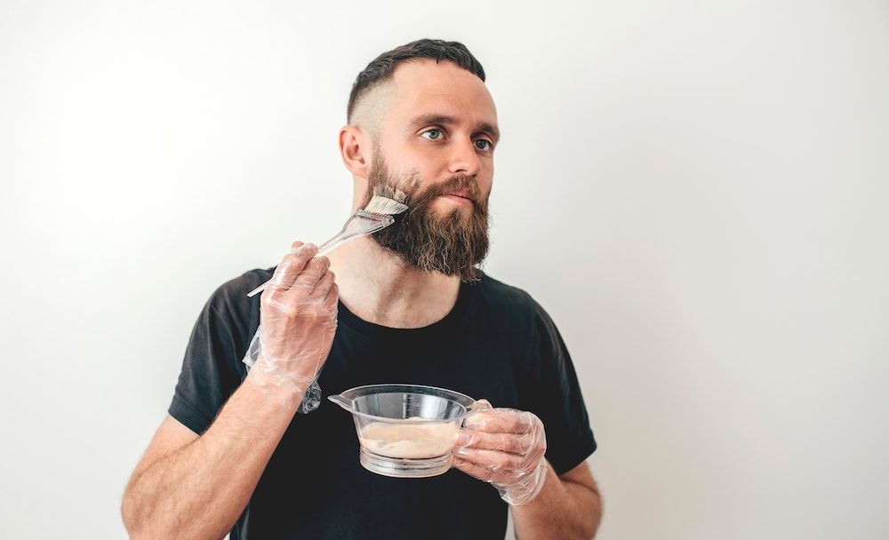 Beard dye for men