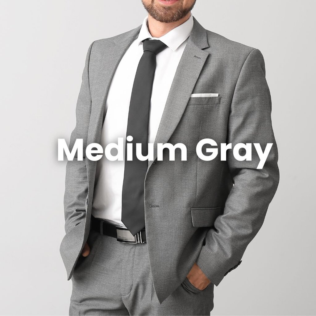 Medium Gray Suit